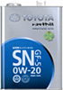 TOYOTA SN(GF-5) 0W20 4L