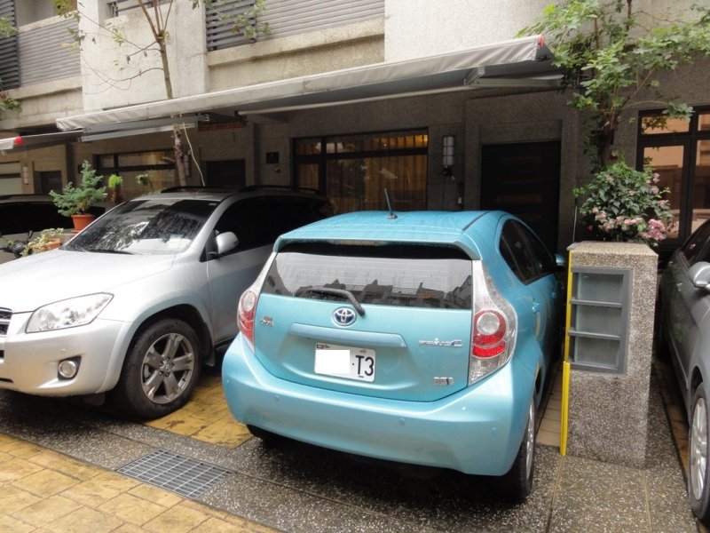 停車側面