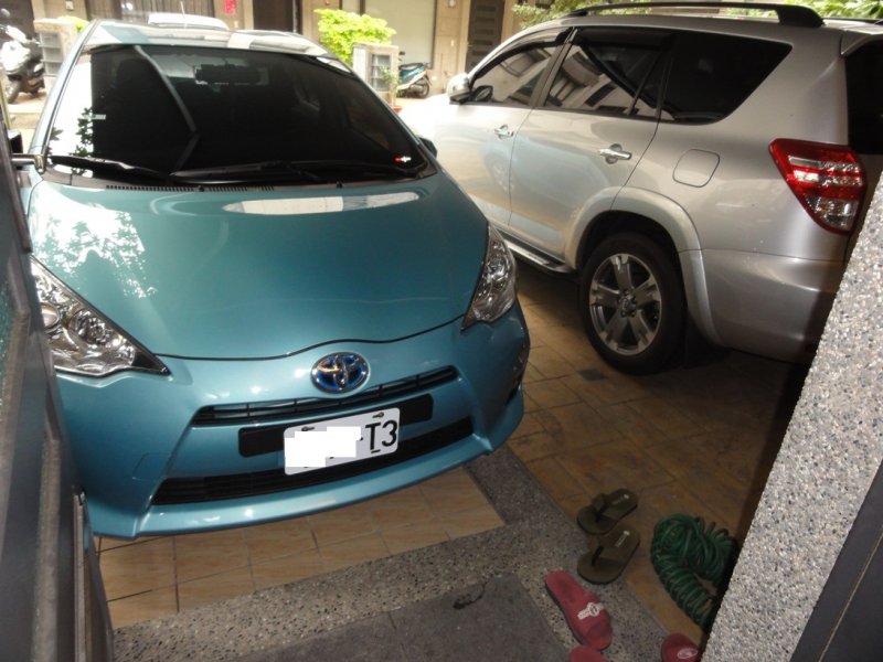 停車裡面