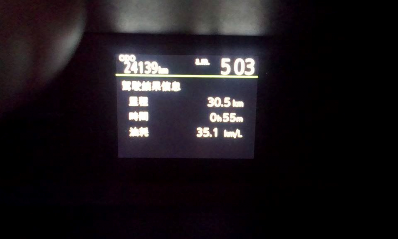 純市區漂亮油耗