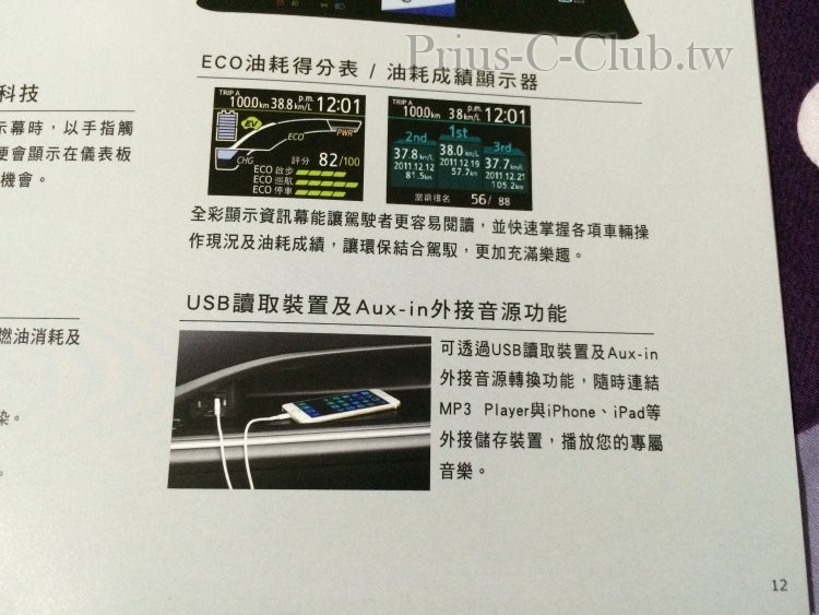 Prius C DM上的介紹